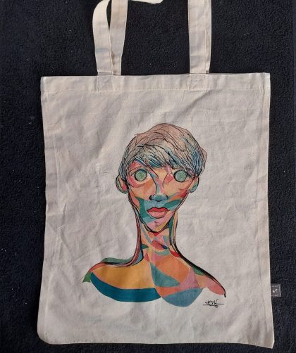 Ombre est lumière - Tote bag - organic fabric